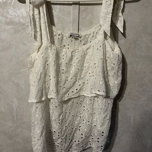 American eagle white top💝